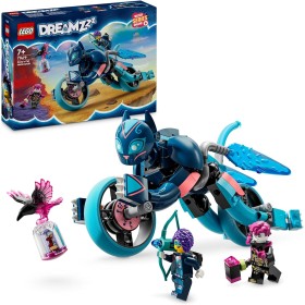 LEGO DREAMZzz Moto Felina de Zoey de Juguete con 2 Minifiguras de Personajes, Regalo para Niñas y Niños de 7 Años o Más, Figura