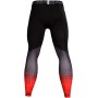 Muscle Alive Hombres Gimnasio Culturismo Compresión Leggins Medias Rutina de Ejercicio Aptitud Pantalones Capa Base Fresco y