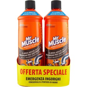 Mr Muscle Hidráulico Gel 3 en 1 – Pack de 2 x 1000 ml