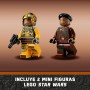 LEGO 75346 Star Wars Caza Snub Pirata, Juguete de Construcción Mandalorian, 3 Temporada, Mini Figuras Piloto Snub y Vane,