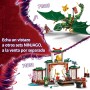 LEGO Ninjago Templo Ninja del Spinjitzu Maqueta de Construcción con 4 Minifiguras de Zane, NYA, Kai y Lloyd con Armas Ninja y
