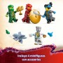 LEGO Ninjago Templo Ninja del Spinjitzu Maqueta de Construcción con 4 Minifiguras de Zane, NYA, Kai y Lloyd con Armas Ninja y