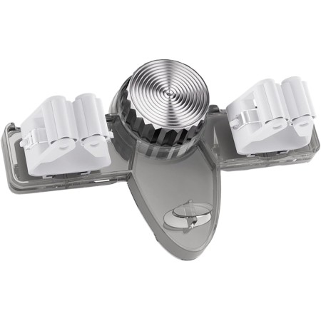 Wcybym Estante de almacenamiento de herramientas | Soporte de pared para fregona | Agarre de fregona y escoba | Solución de