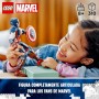 LEGO 76257 Marvel Figura de Construcción Capitán América, Set de Juguete con Escudo, Super Héroe Coleccionable, Regalo de