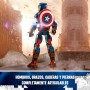 LEGO 76257 Marvel Figura de Construcción Capitán América, Set de Juguete con Escudo, Super Héroe Coleccionable, Regalo de