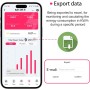 TONGOU Medidor Inteligente de Energía Wifi, Reinicio de Consumo y Exportación de Datos,Accesorio Medidor Smart life (50A/