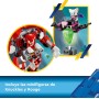 LEGO Sonic The Hedgehog Robot Guardián de Knuckles, Figuras de Acción de Personajes del Videojuego Knuckles y Rouge con la