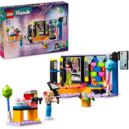 LEGO 42610 Friends Karaoke, Juguete Musical con Mu�ecas y Figuras de Liann y Nova y un Gecko
