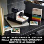 LEGO Ideas Cámara Polaroid OneStep SX-70, Regalo Vintage por el Día de la Madre, Kit de Manualidades y Maqueta para Adultos