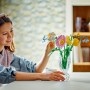 LEGO Botanicals Ramillete Rayos de Sol, Regalo por el Día de la Madre para Mamás e Hijas, Ramo de Flores Artificiales con