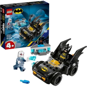 LEGO DC Batman: Batman y Batmóvil vs. Mr. Freeze Coche de Juguete y 2 Minifiguras Inc. Batman, Figuras de Superhéroes y