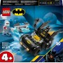 LEGO DC Batman: Batman y Batmóvil vs. Mr. Freeze Coche de Juguete y 2 Minifiguras Inc. Batman, Figuras de Superhéroes y