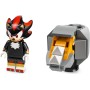 LEGO Sonic The Hedgehog Huida de Shadow The Hedgehog, Moto de Juguete, Figuras de Acción de Personajes del Videojuego del Erizo