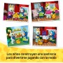 LEGO Animal Crossing Tienda de Ropa de Las Hermanas Manitas Juego de Construcción, Figuras de Erizo y Conejo de Juguete, Regalo