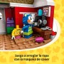 LEGO Animal Crossing Tienda de Ropa de Las Hermanas Manitas Juego de Construcción, Figuras de Erizo y Conejo de Juguete, Regalo
