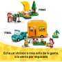 LEGO Animal Crossing Tienda de Ropa de Las Hermanas Manitas Juego de Construcción, Figuras de Erizo y Conejo de Juguete, Regalo