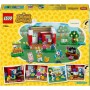 LEGO Animal Crossing Tienda de Ropa de Las Hermanas Manitas Juego de Construcción, Figuras de Erizo y Conejo de Juguete, Regalo