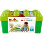 LEGO 10913 DUPLO Caja de Ladrillos, Juguete Educativo para Bebés, Set de Construcción con Coche, Figuras y Flores, Regalo para