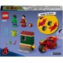 LEGO Marvel Iron Man con Moto y Hulk Juguete de Construcción Infantil con Minifiguras de Superhéroes Vengadores, Juego de