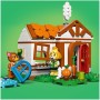 LEGO Animal Crossing La Visita de Canela Juguete de Construcción Creativa con 2 Minifiguras de Personajes del Videojuego (Canela
