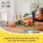 LEGO Animal Crossing La Visita de Canela Juguete de Construcción Creativa con 2 Minifiguras de Personajes del Videojuego (Canela