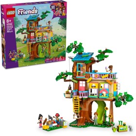 LEGO Friends Quedada en la Casa del Árbol de la Amistad con Animales y Herramientas de Juguete para Niñas de 8 Años o Más, 4