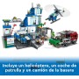 LEGO City Comisaría de Policía, Edificio con Cárcel, Helicóptero de Juguete, Furgón Policial y Camión, Regalo para Niños y Niñas