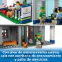 LEGO City Comisaría de Policía, Edificio con Cárcel, Helicóptero de Juguete, Furgón Policial y Camión, Regalo para Niños y Niñas