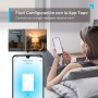 TP-Link Tapo T110 - Sensor de Contacto Inteligente, Domótica, Ahorro de Energía, Batería Larga Duración, Alertas de Intrusos,