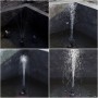 Decdeal BSV-SP025 - Bomba de Agua de Panel de Energía Solar Sin Cepillo para Piscina Jardín Fuentes,9V / 2.5W 200L / H