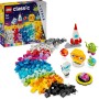 LEGO Classic Planetas Espaciales Creativos, Juguete del Sistema Solar, Juego de Construcción con Cohete Lanzadera, Regalo para