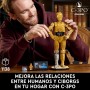 LEGO Star Wars 75398 C-3PO Figura de Droide - Kit de Maquetas para Adultos de Colección - Base, Placa Informativa y Minifigura -