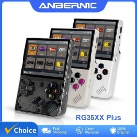 ANBERNIC-consola portátil Retro RG35XX Plus, más de 5000 juegos clásic