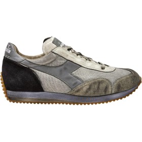 Diadora Heritage Zapatillas Equipe Dirty SW Evo 181251 Sneaker Casual Hombre Lona Blanco