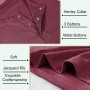 Muscle Cmdr Henley-Camiseta de Manga Larga Hombre,Camiseta Ajustada Henley de Manga Larga para Hombre