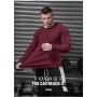 Muscle Cmdr Henley-Camiseta de Manga Larga Hombre,Camiseta Ajustada Henley de Manga Larga para Hombre