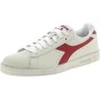 Diadora Game L Low Waxed, Zapatillas de Gimnasio Unisex Adulto, White Red Pepper, 42.5 EU