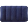 Intex 68672 - Almohada Hinchable flocada, 43 x 28 x 9 cm, Color Azul