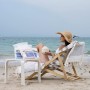 Winthome Toalla Playa Suave-Toalla Hammam de Algodón de Bambú, Ligero Ahorra Espacio, Beach Towel con Borlas Absorbente, Libre