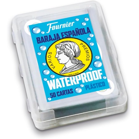 Fournier-Baraja Española de Cartas Waterproof de Plástico para piscina y playa, color no aplica (1045928)