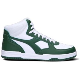 Diadora Raptor Mid, Zapatillas de Gimnasio Unisex Adulto, Color Blanco, 42 EU