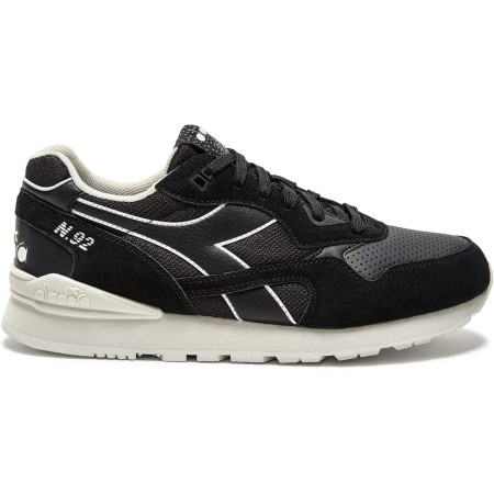 Diadora N.92 Advance, Zapatillas de Gimnasio Hombre, Negro, 44 EU