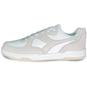 Diadora Raptor Low, Zapatillas de Gimnasio Unisex Adulto, Color Blanco, 44 EU