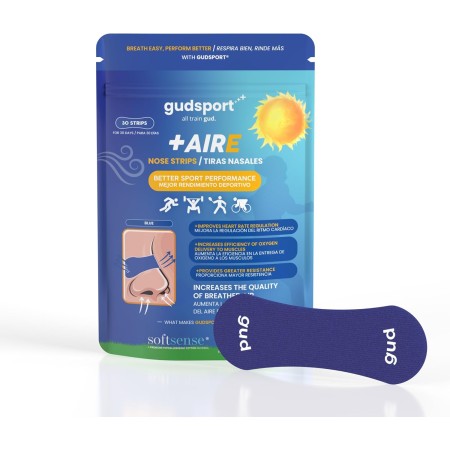 Gudsport Nasal Strips - Gudslip® - Improves Your Breathing When Doing Sports | Increased Air Flow & Anti-Sweat Support