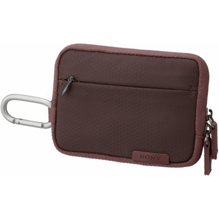Sony LCSTWHS - Funda para cámara compacta, Color Plateado