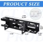 shuhauk Soporte de calafateo para montaje en pared de tubo de calafateo manual, estante de almacenamiento de metal para tubos de