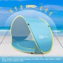 Glymnis Tienda Playa Bebe Pop up Tienda de Bebé con Piscina para Infantil Carpa Plegable Portátil Protección Sol Anti UV 50+