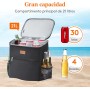 Lifewit Mochila Isotérmica Flexible de 21 litros (30 latas) con Forro Rígido, Amplia Mochila Nevera para Almuerzo Picnic Bolsa