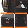 Lifewit Mochila Isotérmica Flexible de 21 litros (30 latas) con Forro Rígido, Amplia Mochila Nevera para Almuerzo Picnic Bolsa