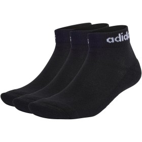 adidas Unisex Adult Linear Ankle Cushioned Socks 3 Pairs